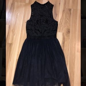 black formal dress